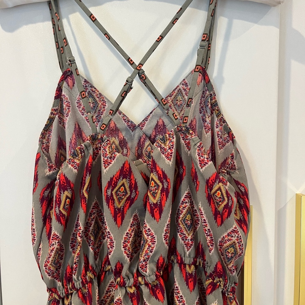 Geometric Patterned Maxi Dress - Picture 3 of 3